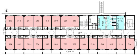 WILL府中間取り図3F