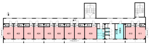 WILL府中間取り図4F