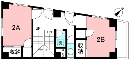 Stroll日本橋間取り図2F